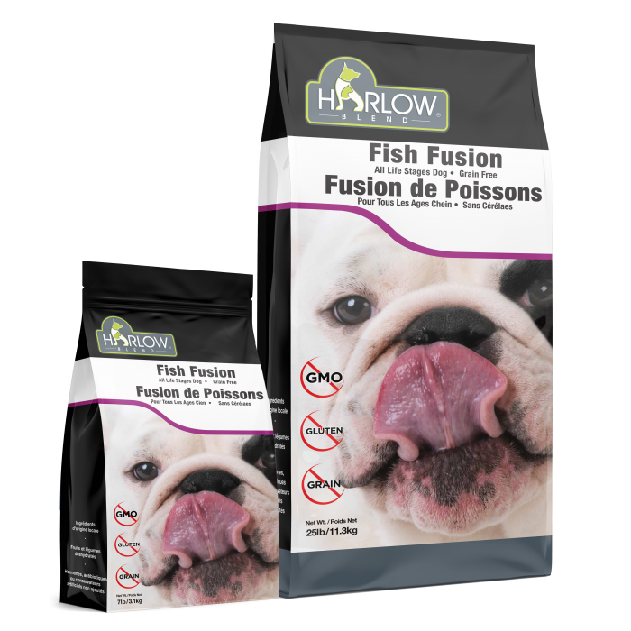 Fish free best sale dog food