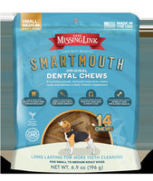 Missing Link® Smartmouth Dental Chews Large/X-Large Dogs/