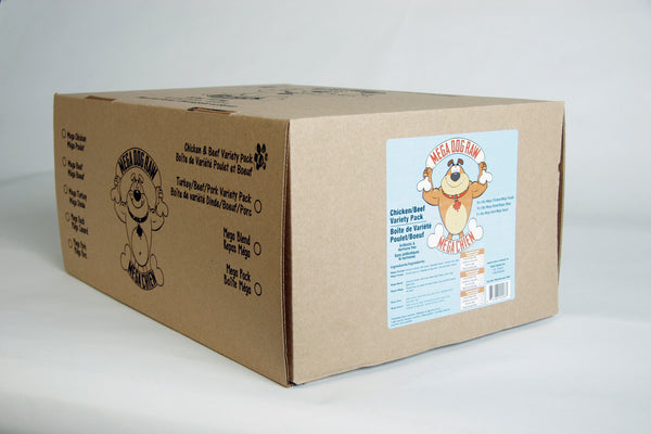 Mega Chicken Variety Pack Patties 24 lb Box