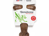 Dog Chew Toy | Benebone® Bacon Wishbone Nylon Dog Chew | Curved Design