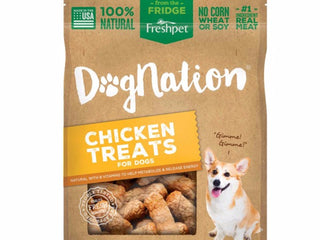 Fresh Pet Dognation® Chicken Treats For Dogs | Chicken Dog Treats | 100% Natural Treats | 8 oz